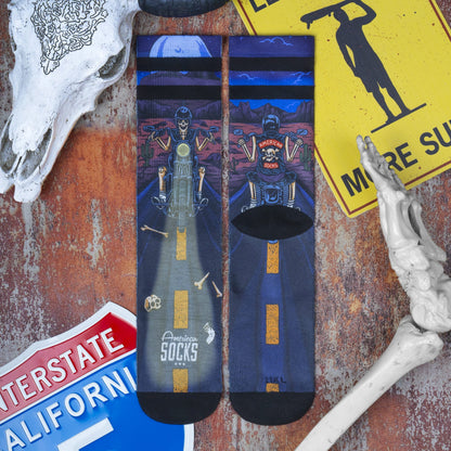 Chaussettes American Socks Night Rider