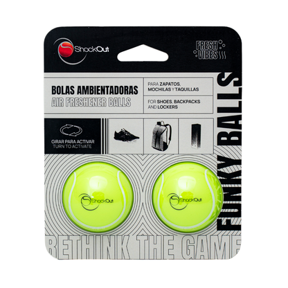 Balles désodorisantes Shockout Funky Balls