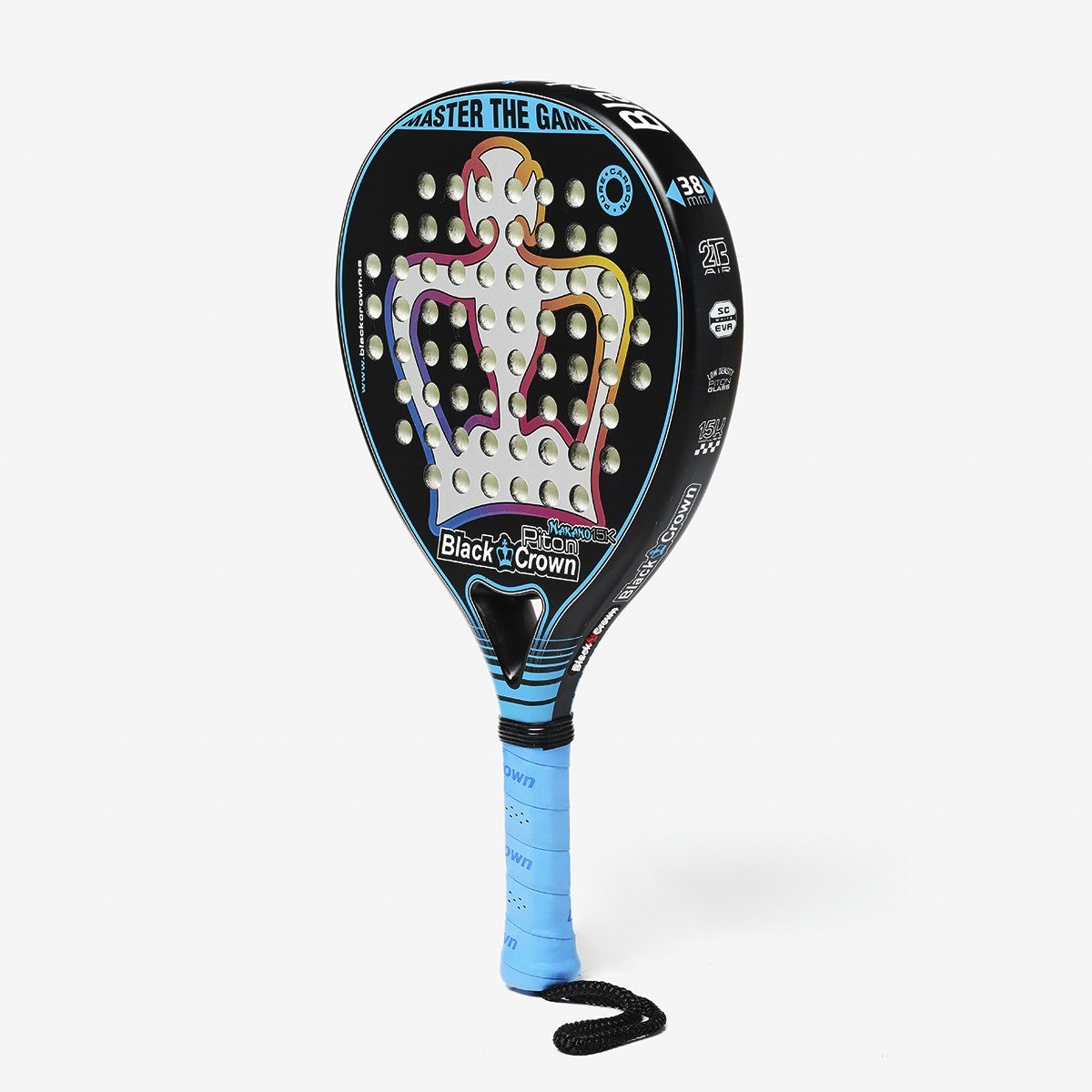Raquette de padel Black Crown Piton Nakano 15K