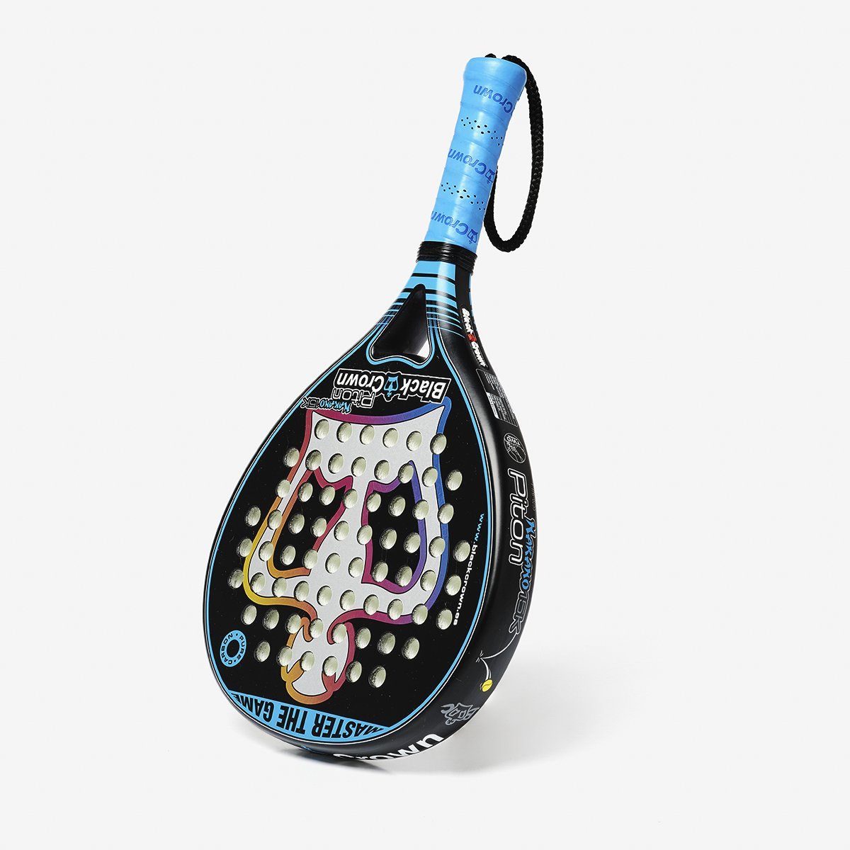 Raquette de padel Black Crown Piton Nakano 15K