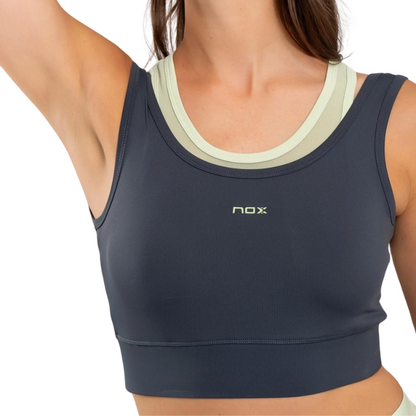 Brassière Nox Pro Gris Femme
