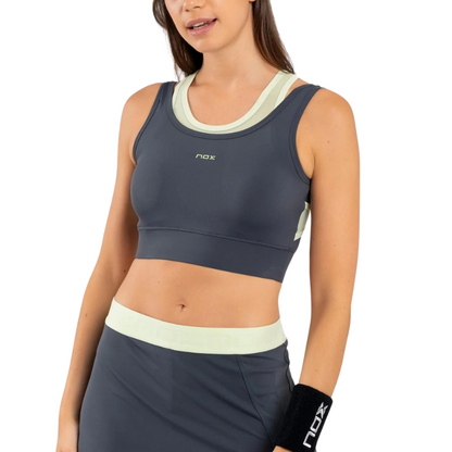 Brassière Nox Pro Gris Femme