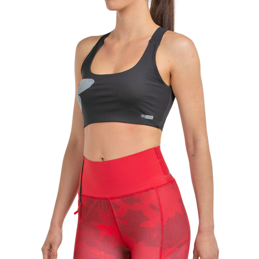 Brassière Bullpadel Eleve 25V Noir Femme