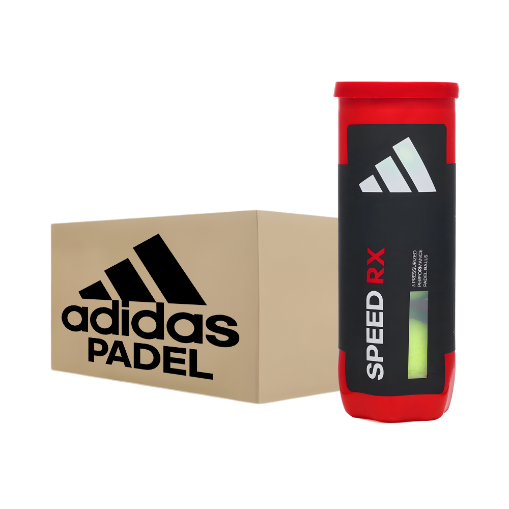 Carton de 24 tubes de balles Adidas Speed RX