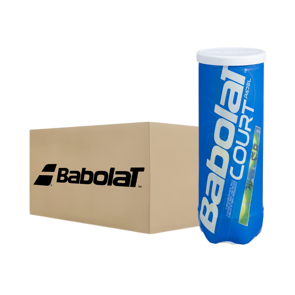 Carton de 24 tubes de balles Babolat Court
