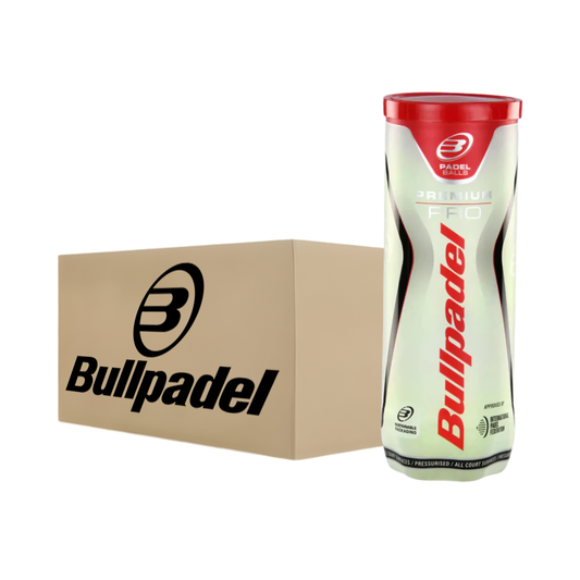 Carton de 24 tubes de balles Bullpadel Premium Pro