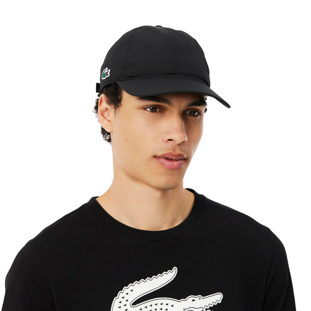 Casquette Lacoste Classic Noir - Esprit Padel Shop