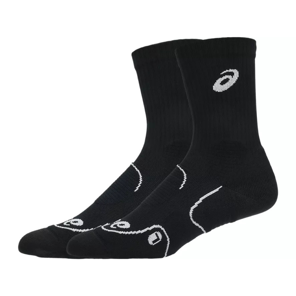 Chaussettes Asics Court+ Crew Noir