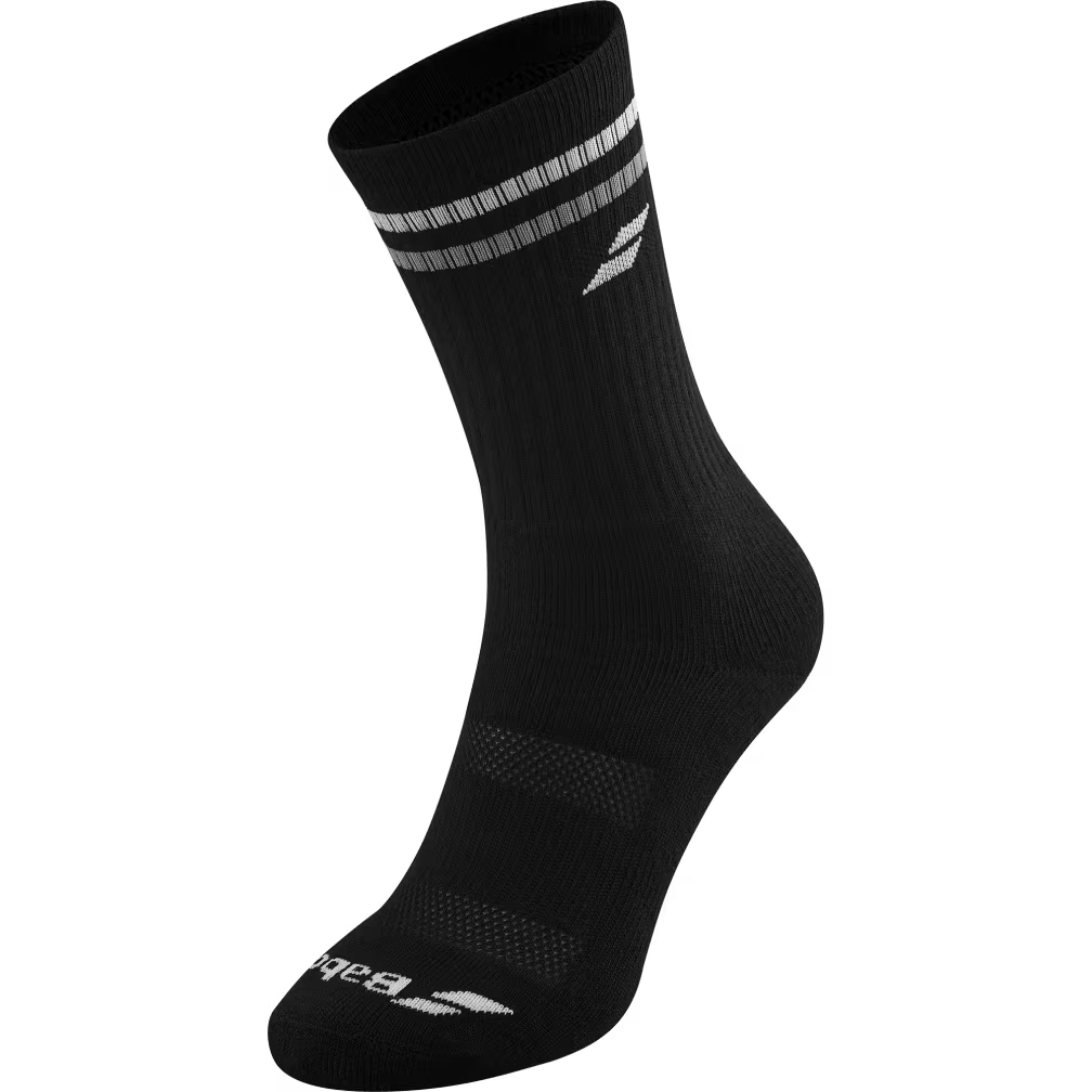 Chaussettes Babolat Single Socks Noir