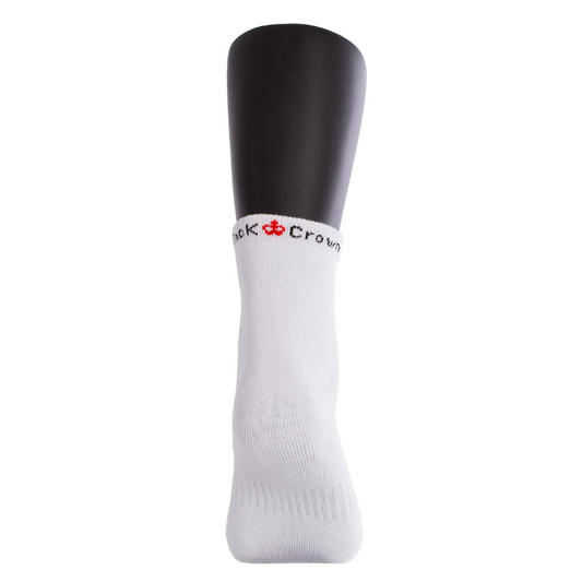 Chaussettes Black Crown Pro Tobilleros Blanc