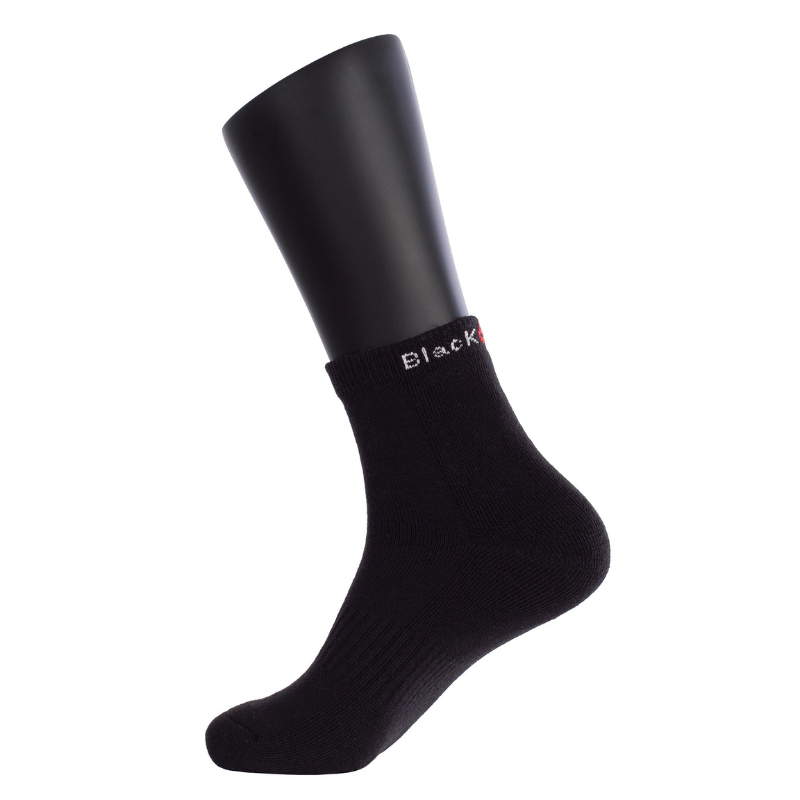 Chaussettes Black Crown Pro Tobilleros Noir