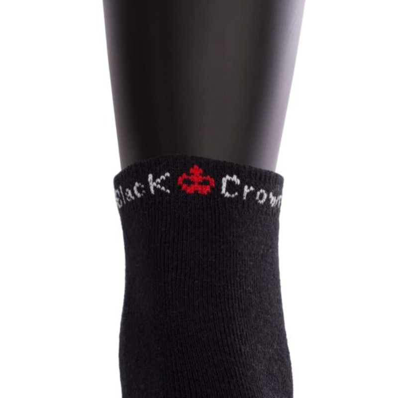 Chaussettes Black Crown Pro Tobilleros Noir