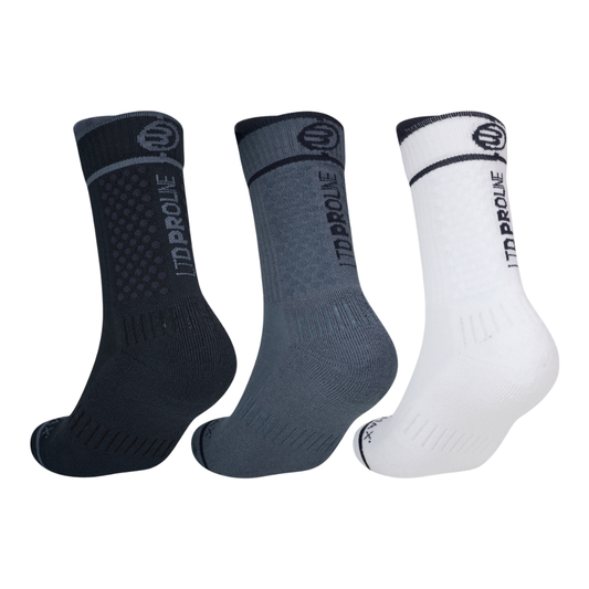 Chaussettes Bullpadel BP26PR U1 Blanc/Bleu x3