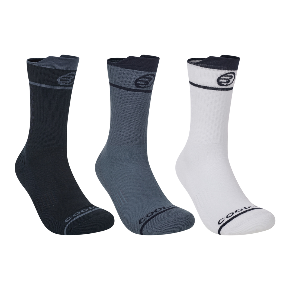 Chaussettes Bullpadel BP26PR U1 Blanc/Bleu x3