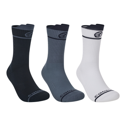 Chaussettes Bullpadel BP26PR U1 Blanc/Bleu x3