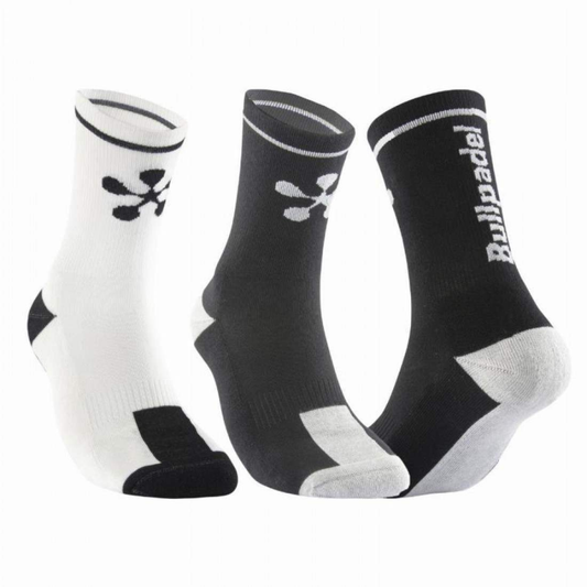 Chaussettes Bullpadel BPPMR2603 Blanc/Noir