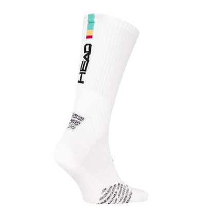Chaussettes Head 1P Color Crew Blanc/Bleu