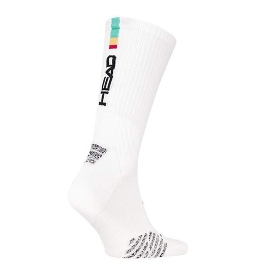 Chaussettes Head 1P Color Crew Blanc/Bleu