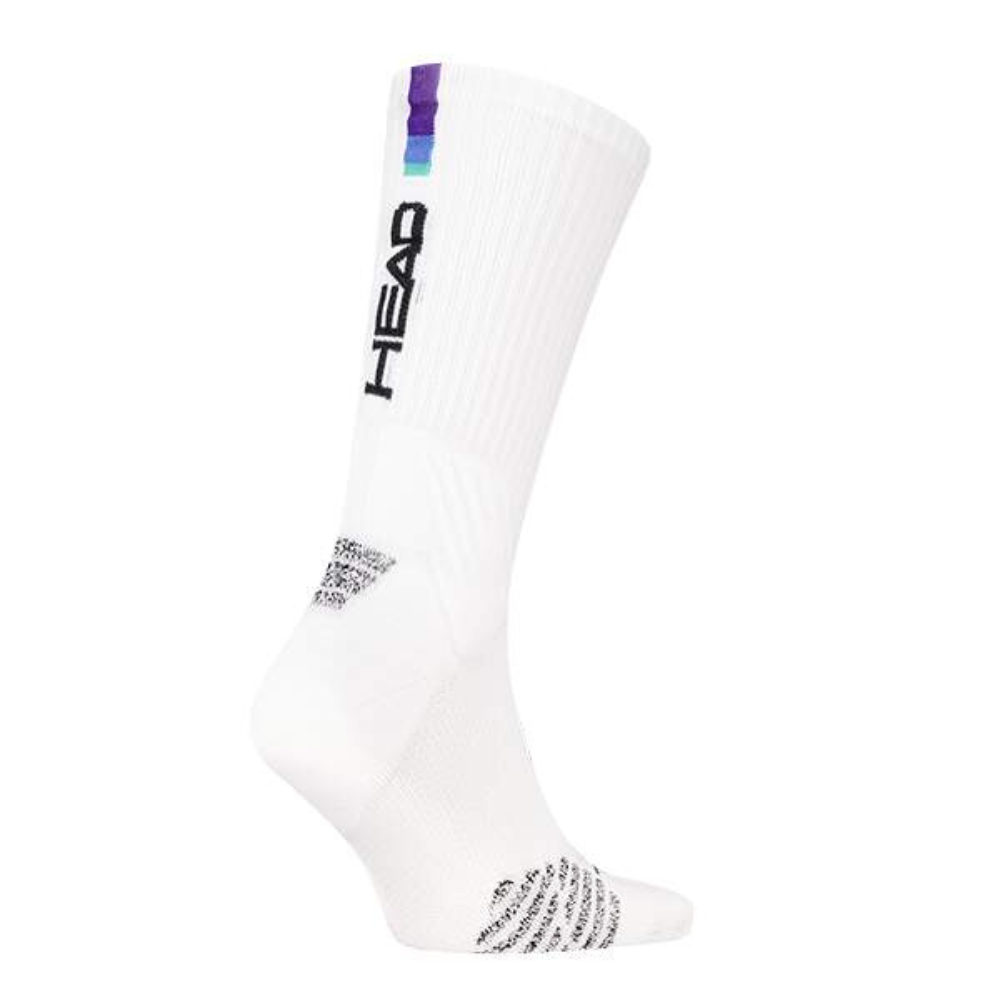 Chaussettes Head 1P Color Crew Blanc/Violet
