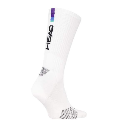 Chaussettes Head 1P Color Crew Blanc/Violet