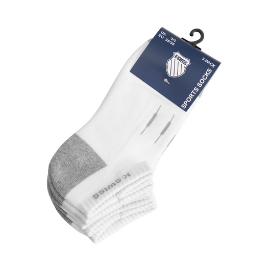 Chaussettes K-Swiss Low Cut Blanc x3