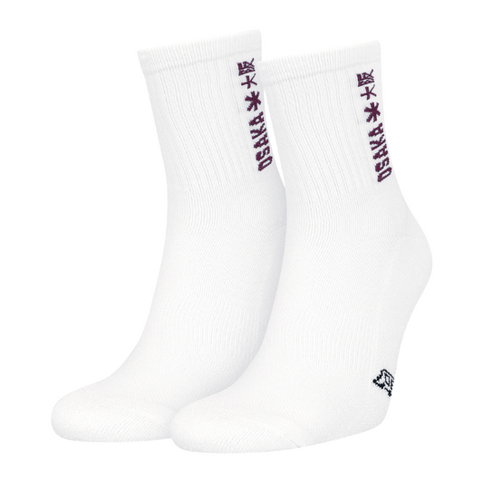 Chaussettes Osaka Duo Blanc/Rouge