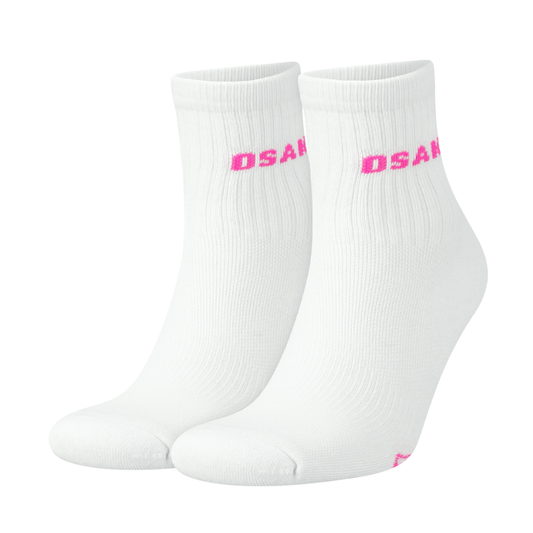 Chaussettes Osaka Short Duo Blanc/Rose