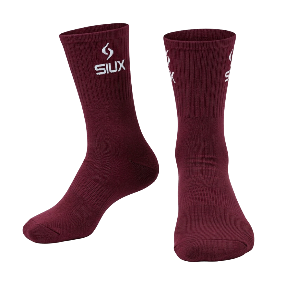 Chaussettes Siux Groove High Bleu/Bordeaux x2 - Esprit Padel Shop