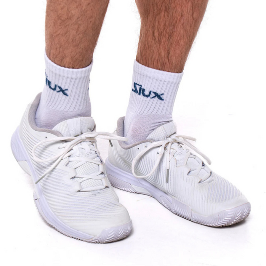 Chaussettes Siux Reveal Medium Blanc/Bleu x2