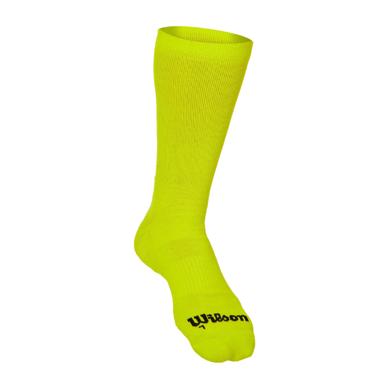 Chaussettes Wilson Rush Pro Crew Jaune