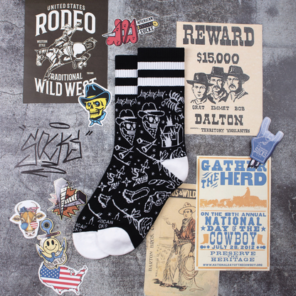 Chaussettes American Socks Cowboy
