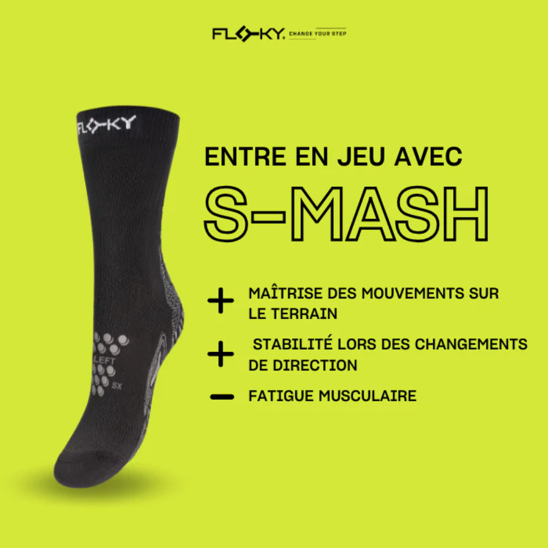 Chaussettes de compression Floky S-Mash 2.0 Blanc