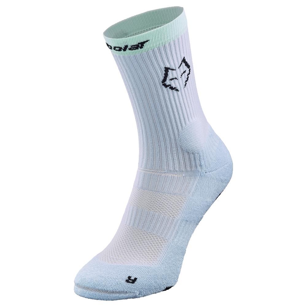 Chaussettes Babolat Mid-Calf Socks Lebron Bleu Clair - Esprit Padel Shop