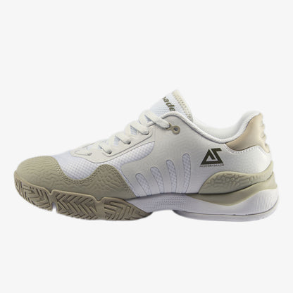 Chaussures de padel Femme Bullpadel Flow hybrid Fly 22I Blanc/Kaki
