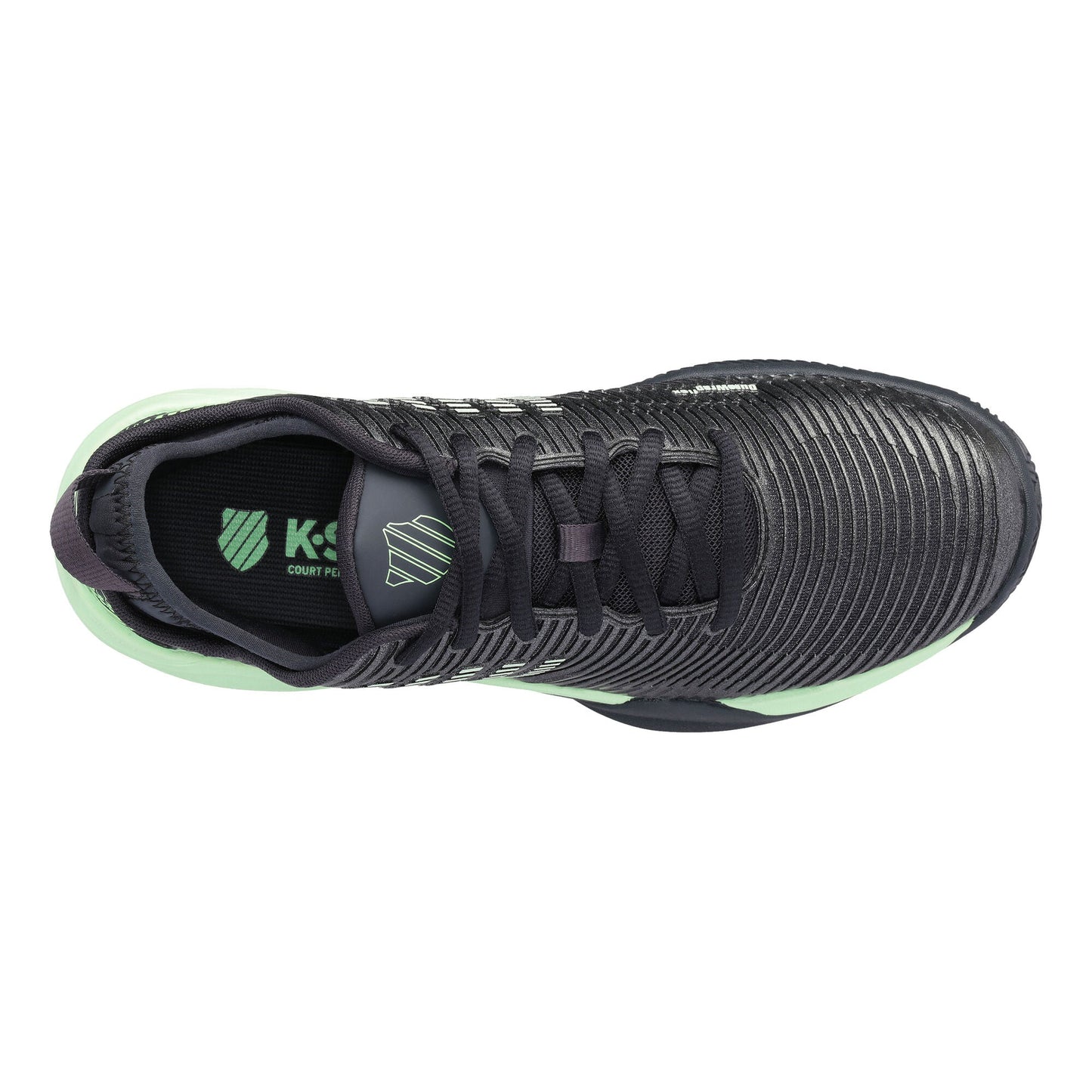 Chaussures de padel Homme K-Swiss Hypercourt Supreme Noir/Vert