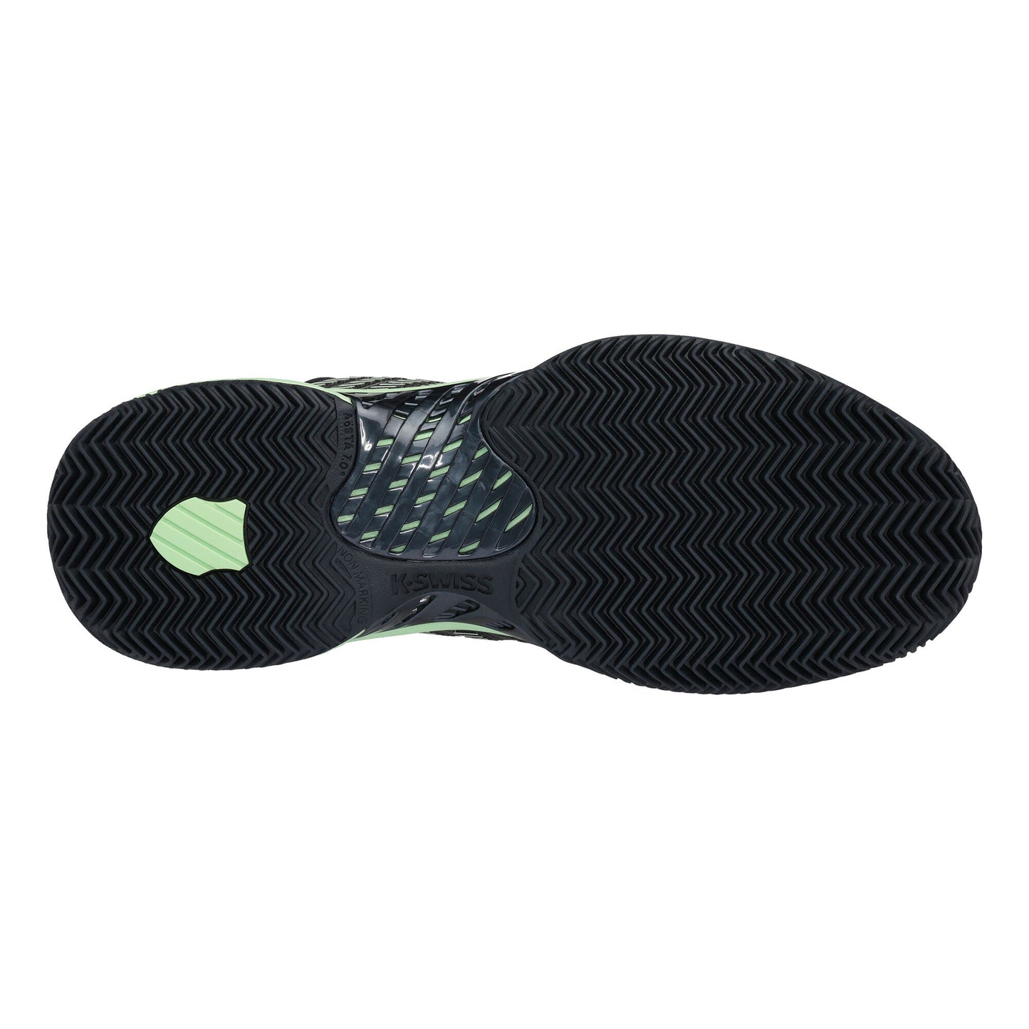 Chaussures de padel Homme K-Swiss Hypercourt Supreme Noir/Vert