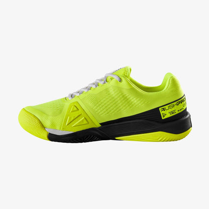 Chaussures de padel Homme Wilson Rush Pro 4 Jaune/Noir