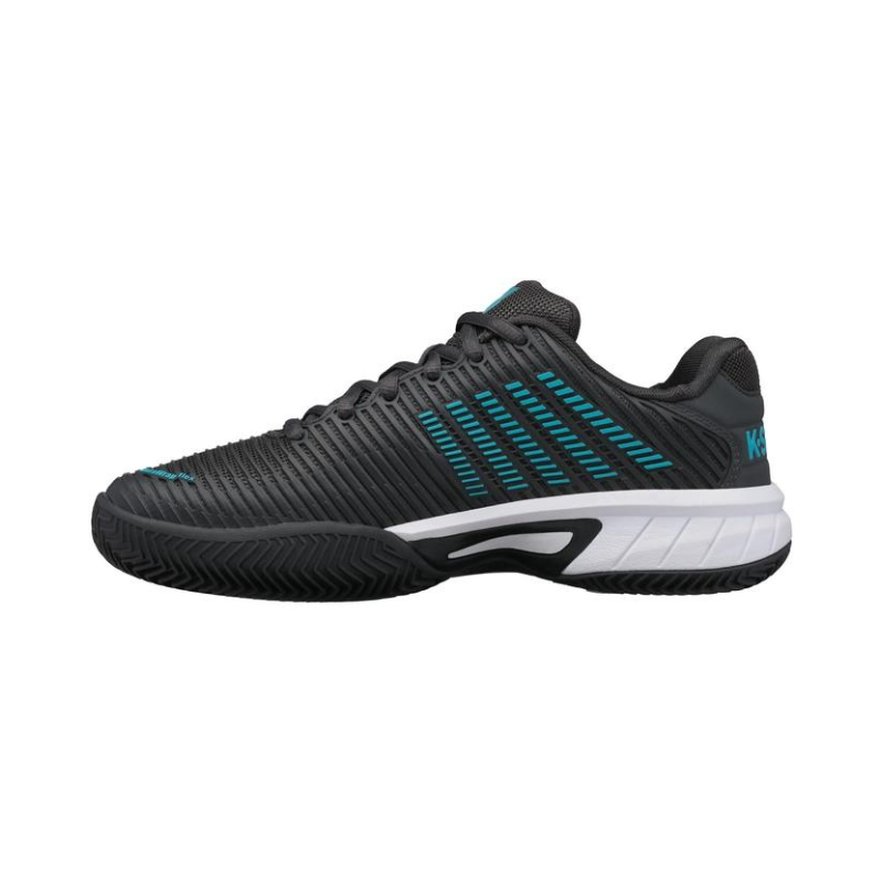 Chaussures de padel Junior K-Swiss Hypercourt EXP 2 HB Noir/Bleu