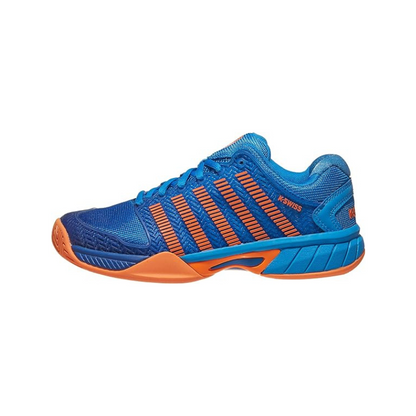 Chaussures de padel Junior K-Swiss Hypercourt EXP HB Bleu/Orange