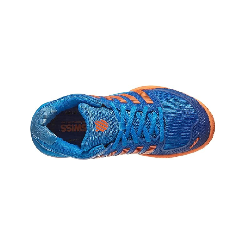 Chaussures de padel Junior K-Swiss Hypercourt EXP HB Bleu/Orange