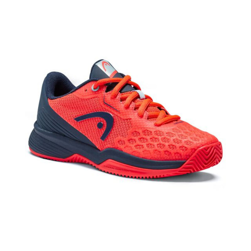 Chaussures de padel Junior Head Revolt Pro 3.5 Clay Rouge/Bleu