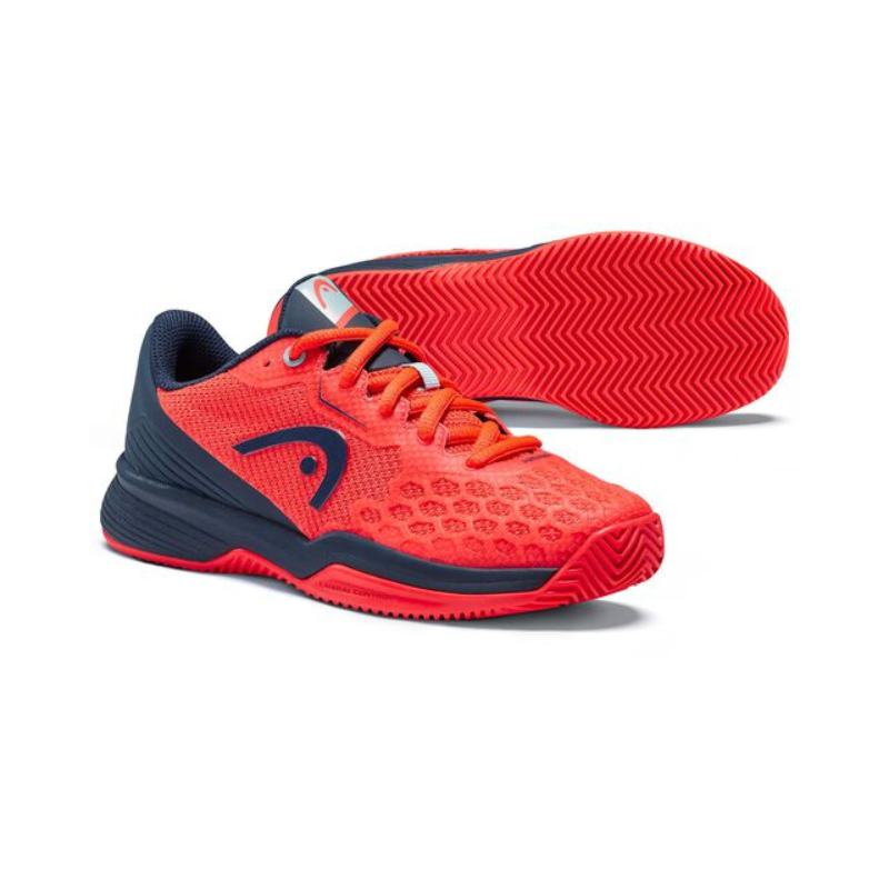 Chaussures de padel Junior Head Revolt Pro 3.5 Clay Rouge/Bleu