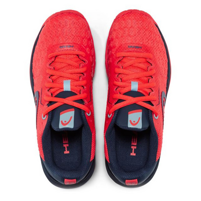 Chaussures de padel Junior Head Revolt Pro 3.5 Clay Rouge/Bleu