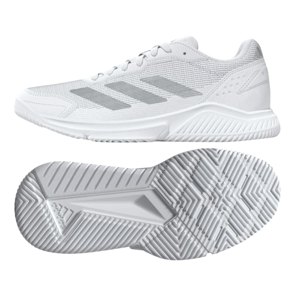 Chaussures de padel Femme Adidas Courtquick Blanc