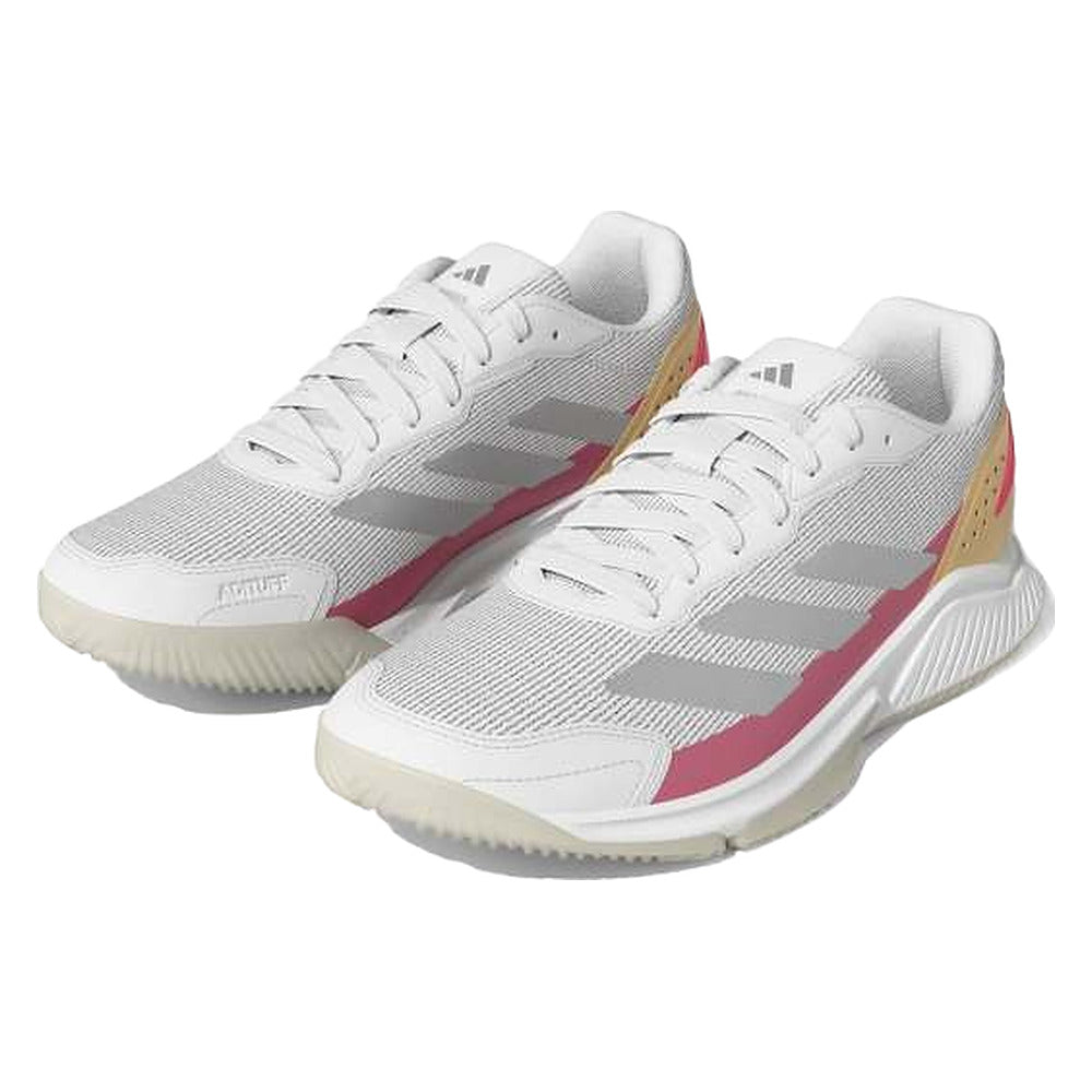Chaussures de padel Femme Adidas Courtquick Blanc/Rose - Esprit Padel Shop