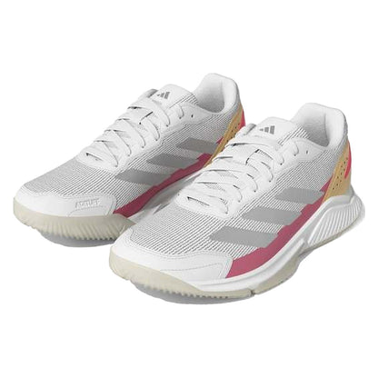 Chaussures de padel Femme Adidas Courtquick Blanc/Rose - Esprit Padel Shop