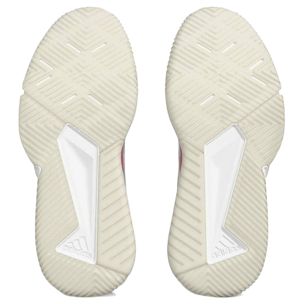 Chaussures de padel Femme Adidas Courtquick Blanc/Rose - Esprit Padel Shop