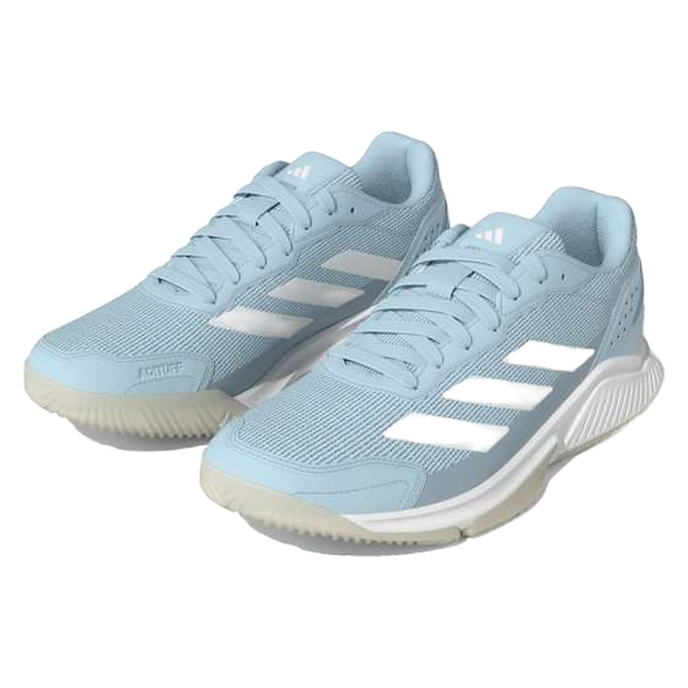 Chaussures de padel Femme Adidas Courtquick Bleu Clair/Blanc - Esprit Padel Shop