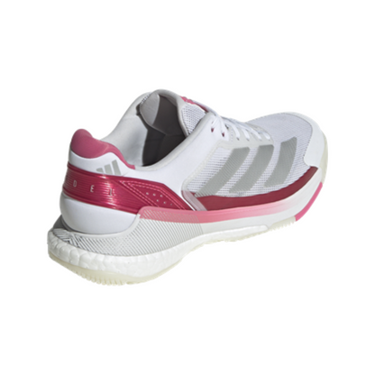 Chaussures de padel Femme Adidas Crazyquick Boost Blanc/Rose