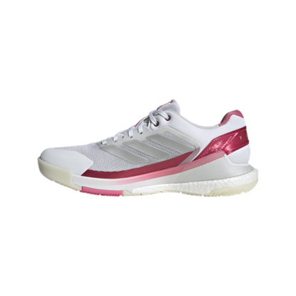 Chaussures de padel Femme Adidas Crazyquick Boost Blanc/Rose